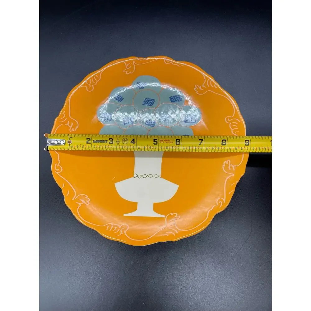 Creative Co-op Set of 3 Salad Plates 9
